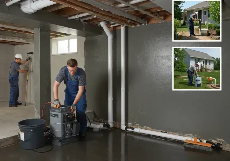 Basement Waterproofing and Flood Prevention process in Milford, IA